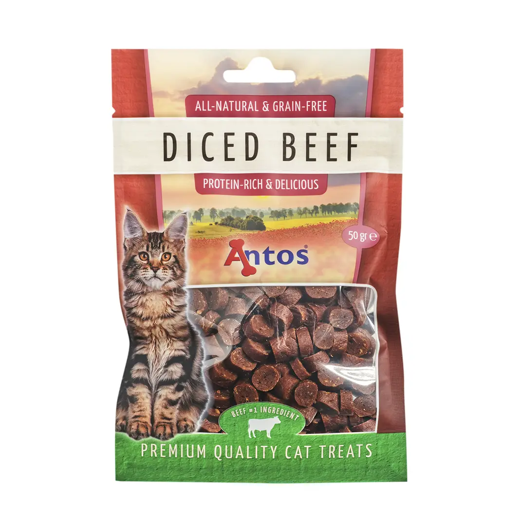 20.586 Cat Treats Diced Beef