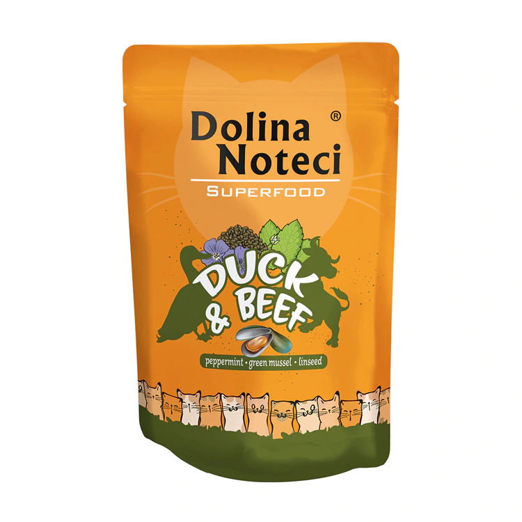 Dolina Superfood Cat Duck and Beef 85 gr