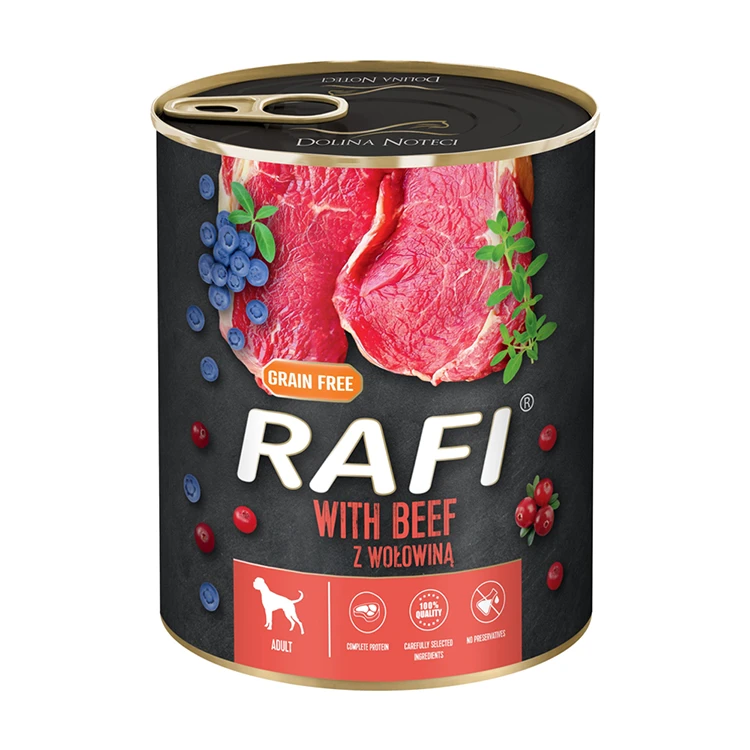 Rafi Beef Blueberry And Cranberry 800 gr