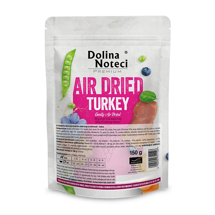 Dolina Noteci Premium Air Dried Turkey 10 x 150gr